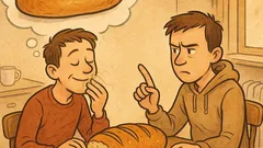 Vtip: Dvaja hladní študenti fantazírujú o chlebe