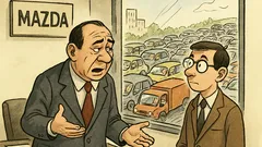 Vtip: Riaditeľ Mazdy sa sťažuje na zápchy