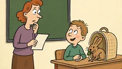 Vtip: V škole sa pýta učiteľka…