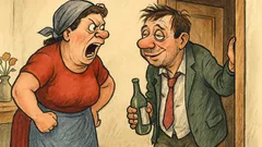 Vtip: Príde opitý muž domov…