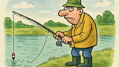 Vtip: Medzi rybárčením a postávaním na brehu