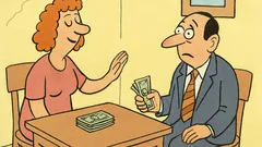 Vtip: Manželka odmieta výplatu… prečo?