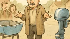 Vtip: Predám dva motorové člny…