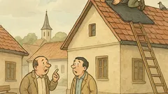 Vtip: Počuj, Marko, môj Matej je stále vyššie