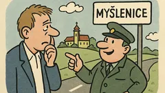 Vtip: Myslíte? Choďte do Mysleníc!