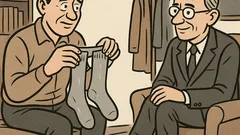 Vtip: Pacient hovorí psychiatrovi o ponožkách