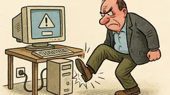 Vtip: Hardvér – to, do čoho kopneš