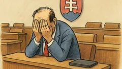 Vtip: Prečo má poslanec hlavu v dlaniach?