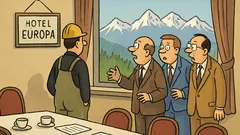 Vtip: V Poprade sa zídu stavbári