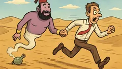 Vtip: Slovák po týždni nájde na púšti fľašu