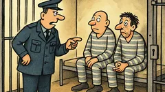 Vtip: Dozorca vojde medzi odsúdených