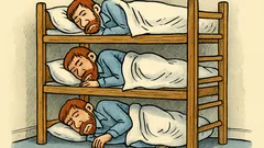 Vtip: Chuck Norris spí na poschodoch naraz