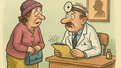 Vtip: Príde pacientka k lekárovi...