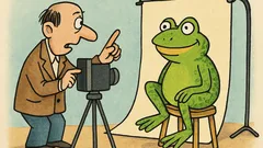 Vtip: Príde žaba k fotografovi...