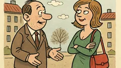 Vtip: Slečna, pozeráte, akoby ste mali voľný byt