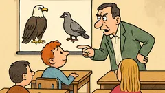 Vtip: Žiak Mrkvička, aké vtáky poznáš?