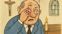 Vtip: Chcel sa prežehnať a...