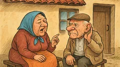 Vtip: Babka dedkovi—koľkokrát som ťa podviedla!