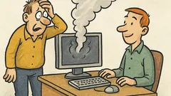 Vtip: „Divné...“ vraví programátor