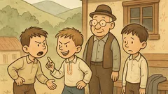 Vtip: Hádajú sa traja chlapci o dedka