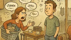 Vtip: Žena sa vráti po týždni domov