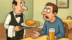 Vtip: Pán vrchný, čakám už dve hodiny!