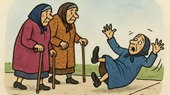 Vtip: Idú dve babky...