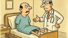 Vtip: Pán doktor, prečo necítim svoje nohy?