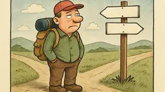 Vtip: Pokiaľ je vám jedno, kde ste...