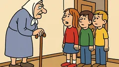 Vtip: Deti hovoria babke o videu