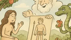 Vtip: Eva v raji volá Boha…