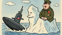 Vtip: TASS hlási zrážku ľadovca s ponorkou…