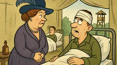 Vtip: Grófka príde do vojenského tábora…