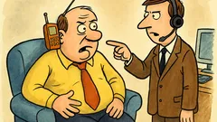 Vtip: Operátor píše, vyberte anténu z ucha