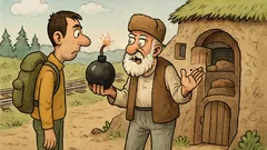 Vtip: Ide vlak tajgou, zrazu výbuch…