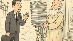 Vtip: Mladý právnik zaklope na nebesá