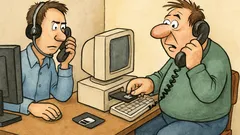 Vtip: Volá používateľ na hotline o disketách