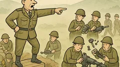 Vtip: Poručík Podrážka vydáva rozkaz...