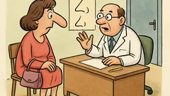 Vtip: Pani s veľkým nosom u chirurga