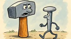 Vtip: Stretne kladivo klinec, kam ideš?