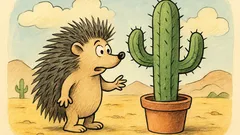 Vtip: Príde ježko ku kaktusu a vraví…