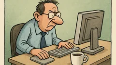 Vtip: Ten program musíte urobiť bez myši