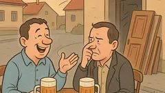 Vtip: V Orione si dáme do nosa