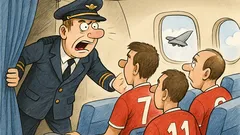 Vtip: Kapitán vbehne do kabíny: prúser!