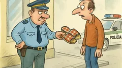 Vtip: Papuče už dostanete aj od policajtov