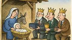 Vtip: Traja králi sa dnes volajú...