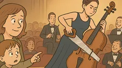 Vtip: Na koncerte synček mame: „Mami…“