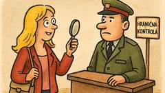 Vtip: Na hraniciach zastavia blondínku...