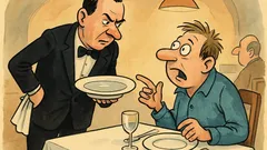 Vtip: Pán hlavný, to nie je polievka!