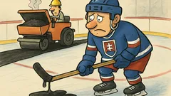 Vtip: Naši hokejisti sú vraj asfaltéri